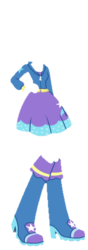 Size: 330x936 | Tagged: safe, derpibooru exclusive, editor:theanimefanz, trixie, equestria girls, g4, clothes, female, simple background, solo, transparent background