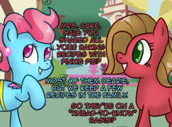 Size: 1007x747 | Tagged: safe, artist:wolfy987, cup cake, oc, oc:pun, earth pony, pony, ask pun, g4, ask, comic, female, mare, pun, tumblr