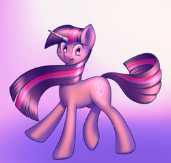 Size: 2221x2127 | Tagged: safe, artist:stratodraw, twilight sparkle, pony, unicorn, g4, female, high res, looking at you, mare, solo