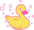 Size: 3448x3000 | Tagged: safe, artist:cloudy glow, baby blubberchen, g1, cutie mark, cutie mark only, high res, no pony, rubber duck, simple background, transparent background, vector