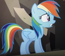 Size: 3489x2991 | Tagged: safe, screencap, rainbow dash, pegasus, pony, daring done?, g4, cropped, female, high res, mare, solo