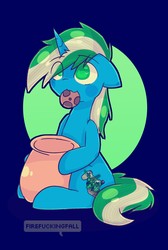 Size: 1290x1920 | Tagged: safe, artist:firefuckingfall, oc, oc only, oc:igames, pony, cookie, cute, eating, food, simple background, solo