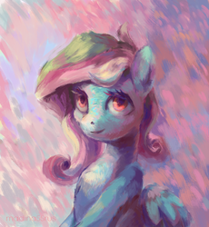 Size: 1300x1415 | Tagged: safe, artist:malinetourmaline, oc, oc only, pegasus, pony, bust, female, mare, portrait, solo