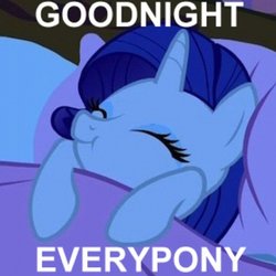 Size: 612x612 | Tagged: safe, edit, edited screencap, screencap, rarity, pony, unicorn, g4, look before you sleep, bed, blanket, cropped, cute, dimples, eyes closed, female, golden oaks library, goodnight, image macro, mare, meme, pillow, raribetes, smiling, solo, sweet dreams fuel, tucking in