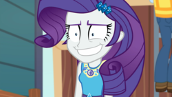 Size: 1920x1080 | Tagged: safe, screencap, rarity, equestria girls, equestria girls series, g4, rollercoaster of friendship, clothes, faic, geode of shielding, jacket, reaction image