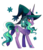 Size: 600x691 | Tagged: safe, artist:ipun, oc, oc only, oc:poison sery, pony, unicorn, deviantart watermark, female, hat, heart eyes, mare, simple background, smiling, solo, transparent background, watermark, wingding eyes, witch hat