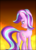 Size: 849x1174 | Tagged: safe, artist:brok-enwings, starlight glimmer, pony, unicorn, g4, cloud, female, solo, sunset