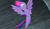 Size: 1258x720 | Tagged: safe, screencap, twilight sparkle, alicorn, pony, g4, the cutie map, belly, female, flying, glowing horn, horn, magic, nose in the air, spread wings, twilight sparkle (alicorn), wings