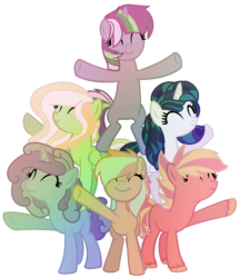 Size: 1016x1174 | Tagged: safe, artist:leanne264, oc, oc only, earth pony, pony, unicorn, base used, female, mare, simple background, transparent background