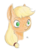 Size: 1022x1287 | Tagged: safe, artist:underwoodart, applejack, earth pony, pony, g4, bust, female, portrait, sketch, solo