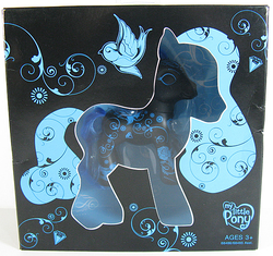 Size: 637x600 | Tagged: safe, earth pony, pony, g3, art pony, box, irl, photo, solo, toy