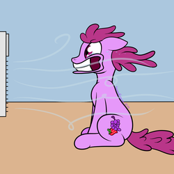 Size: 1000x1000 | Tagged: safe, artist:gammaespeon, berry punch, berryshine, earth pony, pony, g4, air conditioner, female, mare, solo