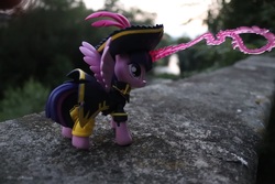 Size: 6000x4000 | Tagged: safe, artist:artofmagicpoland, twilight sparkle, alicorn, pony, g4, my little pony: the movie, female, guardians of harmony, lasso, misadventures of the guardians, rope, solo, toy, twilight sparkle (alicorn)