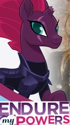 Size: 330x590 | Tagged: safe, editor:horsesplease, tempest shadow, g4, caption, endure, expand dong, exploitable meme, image macro, meme, pretty pretty tempest, smiling, smirk