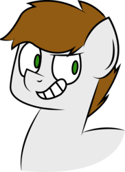 Size: 1425x1961 | Tagged: safe, artist:electrochoc, oc, oc only, oc:light reel, earth pony, pony, grin, male, simple background, smiling, solo, transparent background