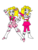 Size: 3072x4096 | Tagged: safe, artist:omegaridersangou, surprise, human, equestria girls, g1, g4, clothes, cosplay, costume, cure blossom, female, g1 to g4, generation leap, ginga pink, heartcatch precure, pink ranger, power rangers, power rangers lost galaxy, precure, pretty cure, seijuu sentai gingaman, simple background, super sentai, white background