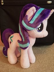Size: 2160x2880 | Tagged: safe, artist:epicrainbowcrafts, starlight glimmer, pony, unicorn, g4, high res, irl, photo, plushie, smiling