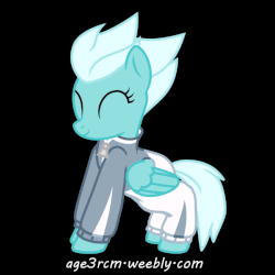 Size: 800x800 | Tagged: safe, artist:age3rcm, fleetfoot, pegasus, pony, g4, animated, black background, cute, dancing, diafleetes, eyes closed, female, gif, mare, simple background, smiling, solo, warmup suit