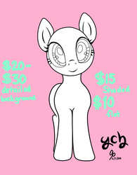 Size: 1683x2161 | Tagged: safe, artist:approxxy, oc, oc only, pony, advertisement, commission, solo, your character here