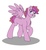 Size: 675x738 | Tagged: safe, artist:pastel-charms, oc, oc only, oc:cherry alchemy, pegasus, pony, magical lesbian spawn, male, offspring, parent:pinkie pie, parent:twilight sparkle, parents:twinkie, solo, stallion