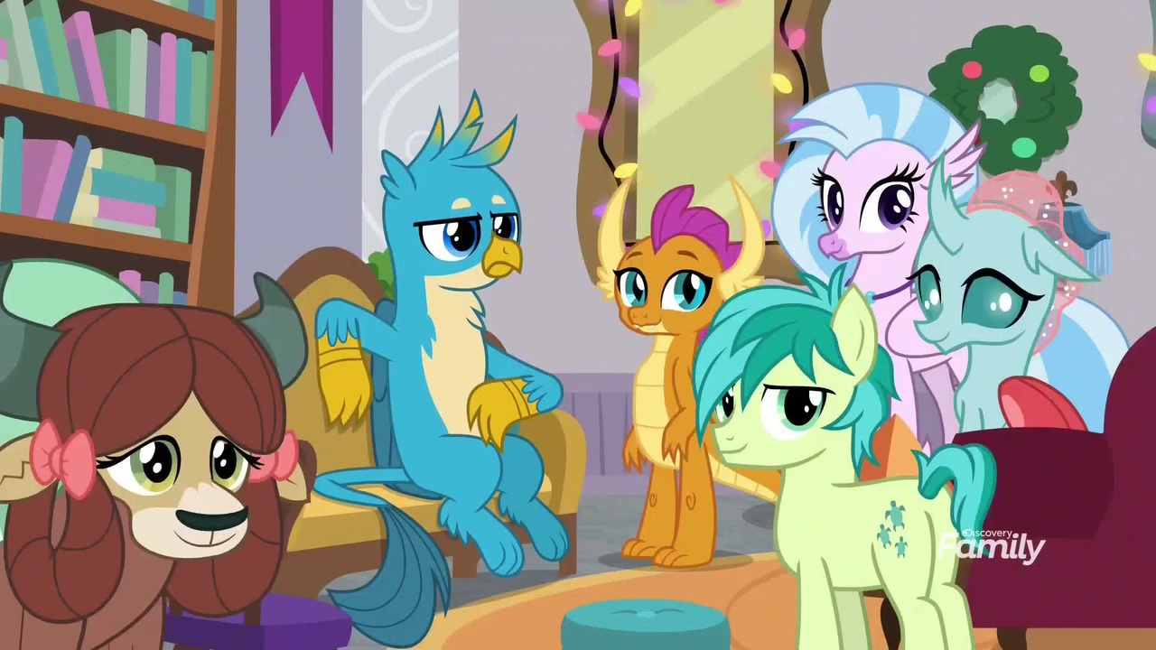 #1800087 - safe, screencap, gallus, ocellus, sandbar, silverstream ...