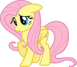 Size: 8000x6963 | Tagged: safe, artist:uxyd, fluttershy, pony, g4, absurd resolution, cute, female, floppy ears, shyabetes, simple background, solo, transparent background, vector