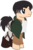 Size: 1580x2404 | Tagged: safe, artist:leanne264, earth pony, pony, attack on titan, clothes, levi ackerman, male, ponified, simple background, solo, stallion, transparent background