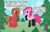 Size: 1280x825 | Tagged: safe, artist:envyxkitty, pinkie pie, oc, oc:pun, earth pony, pony, ask pun, g4, ask, clothes, female, kinkie pie, latex, latex socks, mare, socks, tree