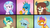 Size: 1366x768 | Tagged: safe, screencap, gallus, ocellus, sandbar, silverstream, smolder, yona, classical hippogriff, griffon, hippogriff, g4, my little pony: friendship is magic, school daze, bored, sad, student six