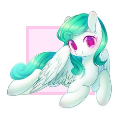 Size: 2000x2000 | Tagged: safe, artist:leafywind, oc, oc only, pegasus, pony, blushing, cute, female, high res, mare, smiling, solo, starry eyes, stars, wingding eyes