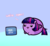 Size: 792x725 | Tagged: safe, artist:pekou, twilight sparkle, alicorn, pony, ask my little chubbies, g4, 2018, advertisement, ask, cute, simple background, solo, tumblr, twiabetes, twilight sparkle (alicorn)