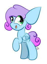 Size: 773x1031 | Tagged: safe, artist:sugarcloud12, oc, oc only, oc:paint song, pegasus, pony, chibi, female, mare, simple background, solo, transparent background