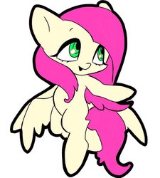 Size: 983x1091 | Tagged: safe, artist:asg, fluttershy, pegasus, pony, g4, female, mare, simple background, solo, white background