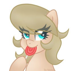 Size: 1800x1800 | Tagged: safe, artist:chelseaz123, oc, oc only, oc:vital sparkle, pony, candy, food, head shot, heart eyes, lollipop, simple background, solo, transparent background, wingding eyes