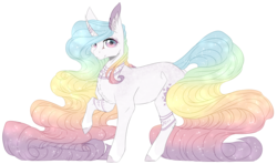 Size: 3760x2227 | Tagged: safe, artist:luuny-luna, oc, oc only, oc:licorne, pony, unicorn, female, high res, mare, simple background, solo, transparent background