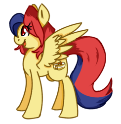 Size: 1021x1043 | Tagged: safe, artist:klayoh, oc, oc only, oc:berry slice, pegasus, pony, female, mare, simple background, solo, transparent background