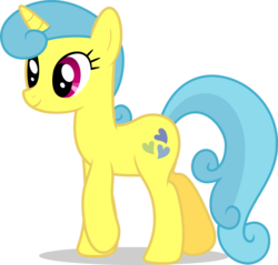 Size: 7000x6679 | Tagged: safe, artist:luckreza8, lemon hearts, pony, unicorn, g4, yakity-sax, absurd resolution, female, happy, simple background, solo, transparent background, vector