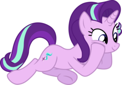 Size: 1966x1386 | Tagged: safe, artist:davidsfire, starlight glimmer, pony, unicorn, g4, uncommon bond, amazed, cute, female, glimmerbetes, hooves on cheeks, mare, simple background, smiling, solo, transparent background, vector