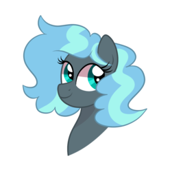 Size: 994x1002 | Tagged: safe, artist:ashidaii, oc, oc only, oc:floral rift, pony, bust, female, mare, portrait, simple background, solo, transparent background