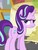 Size: 827x1078 | Tagged: safe, screencap, starlight glimmer, pony, unicorn, a matter of principals, g4, my little pony: friendship is magic, butt, cropped, female, frown, glimmer glutes, looking back, mare, plot, solo, starlight glimmer is not amused, unamused, unhappy