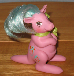 Size: 533x550 | Tagged: safe, baby hoppy, kangaroo, g1, irl, photo, pony friends, toy