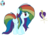 Size: 1500x1038 | Tagged: safe, artist:walkercassie, oc, oc only, oc:shattered heart storm, pegasus, pony, base used, female, mare, offspring, parent:rainbow dash, parent:soarin', parents:soarindash, rainbow hair, simple background, solo, transparent background