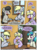 Size: 1400x1900 | Tagged: safe, artist:moemneop, derpy hooves, dinky hooves, dj pon-3, octavia melody, vinyl scratch, pony, comic:shifting changelings lies and truths, g4, chest fluff, comic, crazy straw