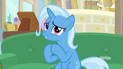 Size: 1920x1080 | Tagged: safe, screencap, trixie, pony, unicorn, g4, road to friendship, begging, cute, diatrixes, female, hooves together, mare, nervous, starlight's office