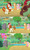 Size: 1366x2304 | Tagged: safe, edit, edited screencap, screencap, applejack, autumn blaze, cinder glow, fluttershy, summer flare, earth pony, kirin, nirik, pegasus, pony, g4, my little pony: friendship is magic, season 8, sounds of silence, bamboo, blank eyes, comic, female, fire, mare, screencap comic