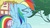 Size: 1920x1080 | Tagged: safe, screencap, rainbow dash, pony, g4, the washouts (episode), bake it like buddy, female, mare, solo