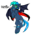 Size: 1276x1372 | Tagged: safe, artist:spoopygander, oc, oc only, oc:shiver, pony, vampire, cape, chest fluff, chibi, clothes, colored wings, commission, cute, cutie mark, ear fluff, flying, looking at you, male, markings, mlem, multicolored hair, multicolored wings, silly, simple background, smiling, solo, stallion, text, tongue out, transparent background, unshorn fetlocks