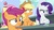 Size: 1920x1080 | Tagged: safe, screencap, applejack, rarity, scootaloo, pony, g4, my little pony: friendship is magic, the washouts (episode), discovery family logo, fsa, raised eyebrow