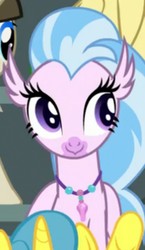 Size: 717x1236 | Tagged: safe, screencap, silverstream, g4, the washouts (episode), cute, diastreamies, female, solo