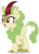 Size: 4653x6390 | Tagged: safe, artist:dragonchaser123, spring glow, kirin, g4, my little pony: friendship is magic, sounds of silence, absurd resolution, background kirin, cloven hooves, cute, female, open mouth, raised hoof, simple background, solo, transparent background, vector